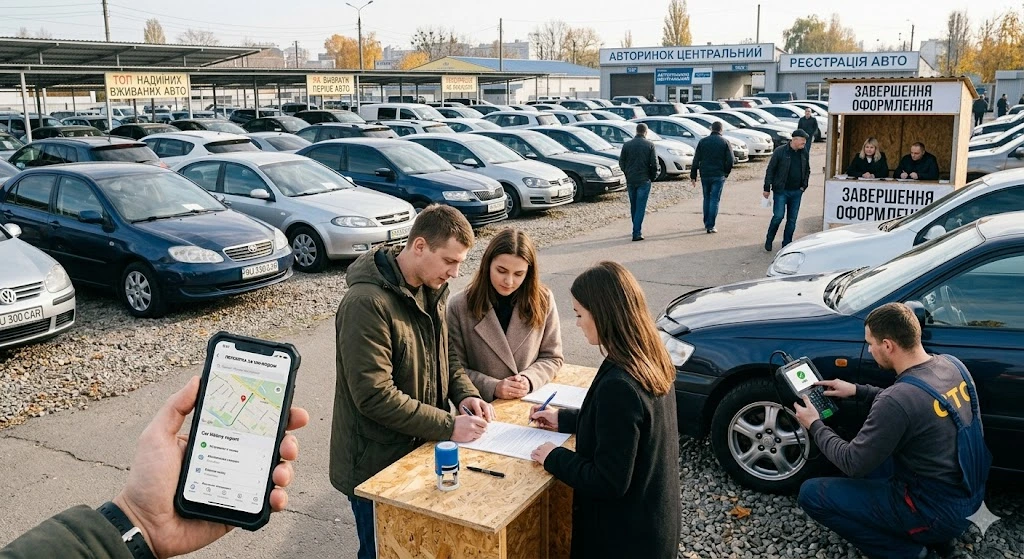 Діагностика двигуна та оформлення угоди