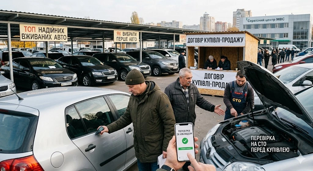 Огляд та перевірка б/в авто
