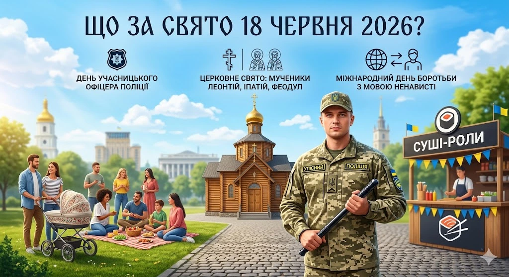 Коллаж праздников 18 июня