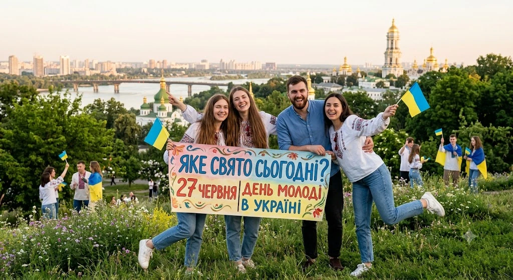 Молодь святкує в Києві
