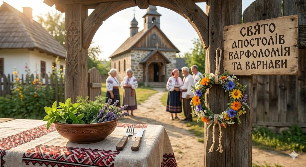 Праздничный стол на Троицу