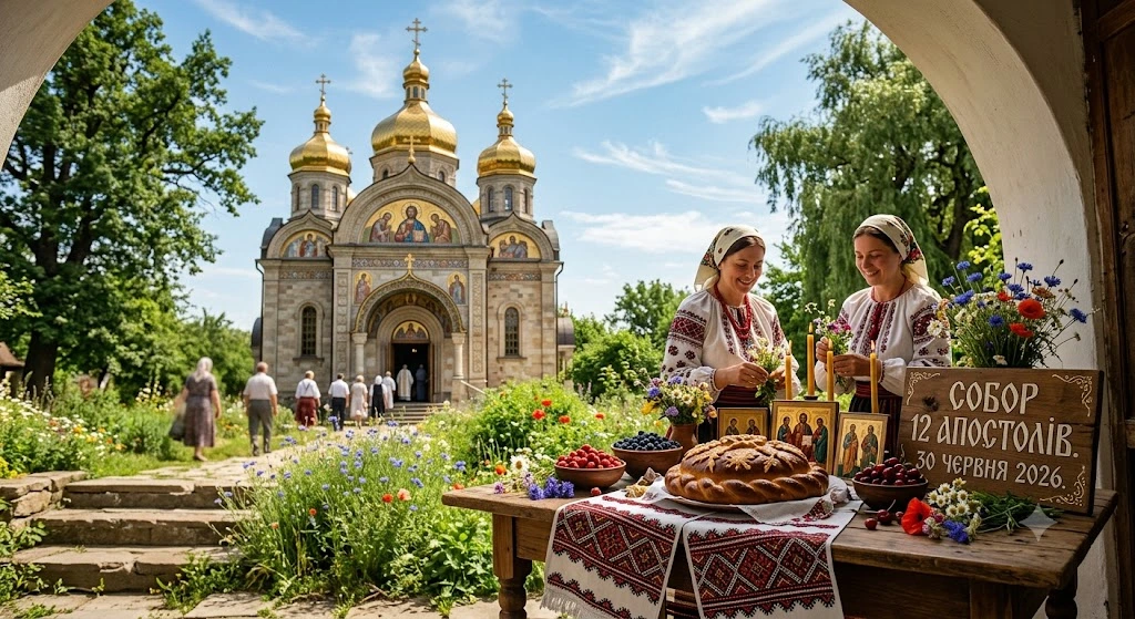 Праздник Собор 12 Апостолов