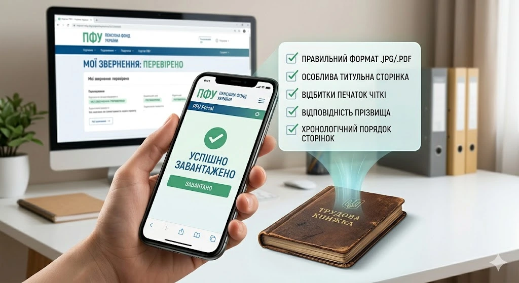 Успешная загрузка в ПФУ