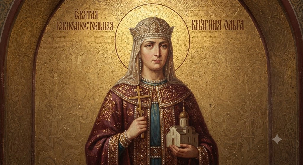 Икона святой княгини Ольги