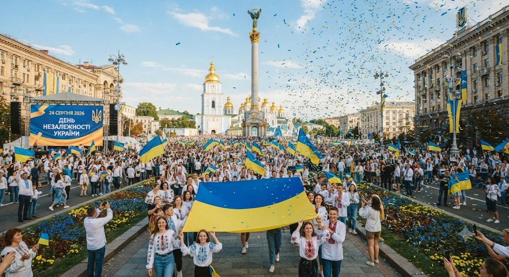 Празднование Дня Независимости Украины