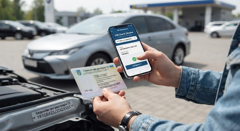 Проверка украинского автомобиля по VIN