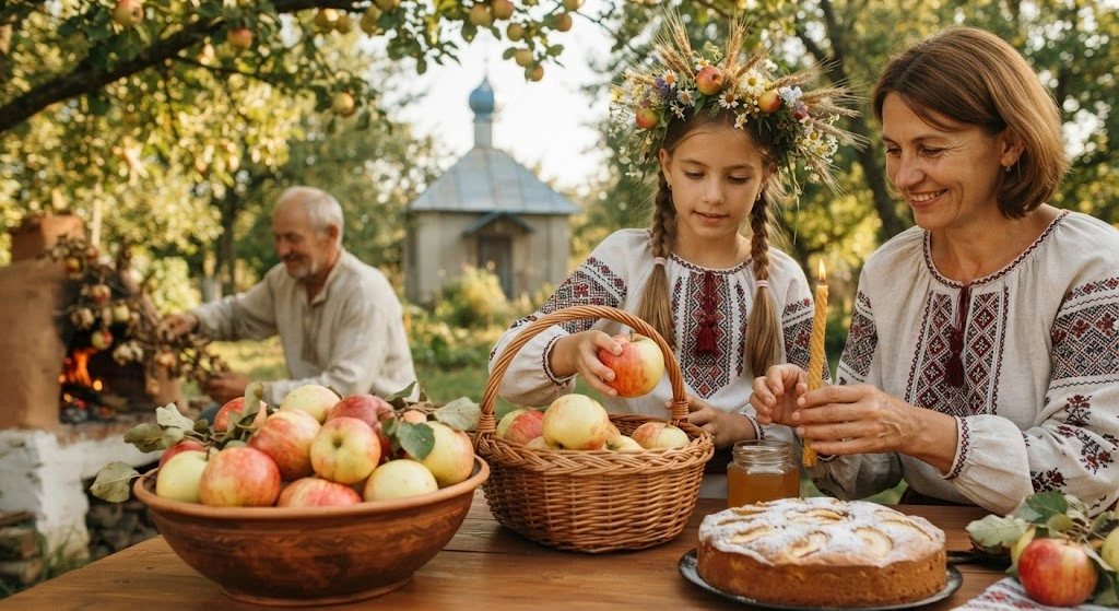 Семейный праздник Яблочный Спас