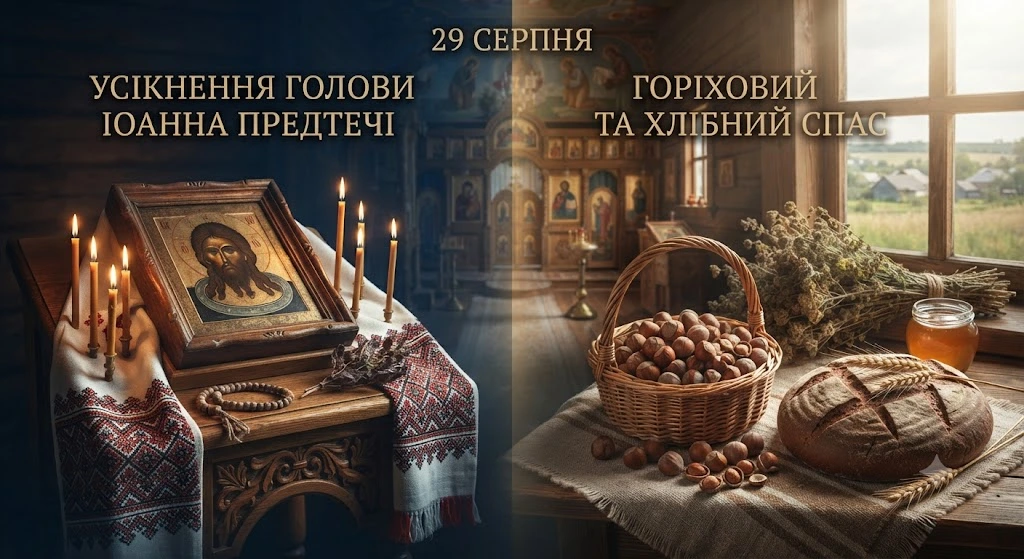 Спас и Усекновение иконы