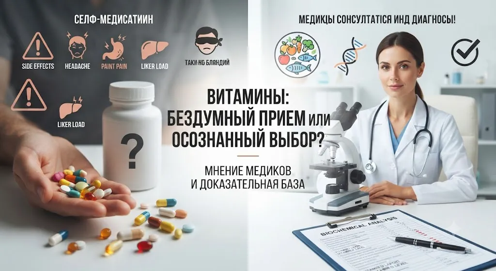 Риски самолечения витаминами