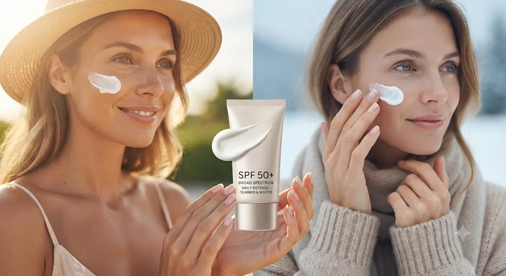 SPF защита летом зимой