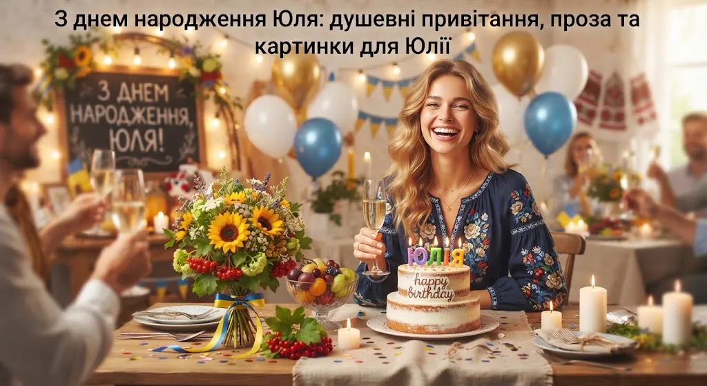 З Днем Народження, Юля!