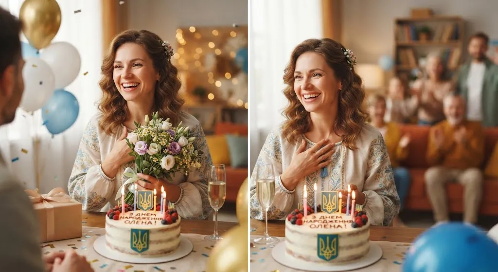 З днем народження, Олена